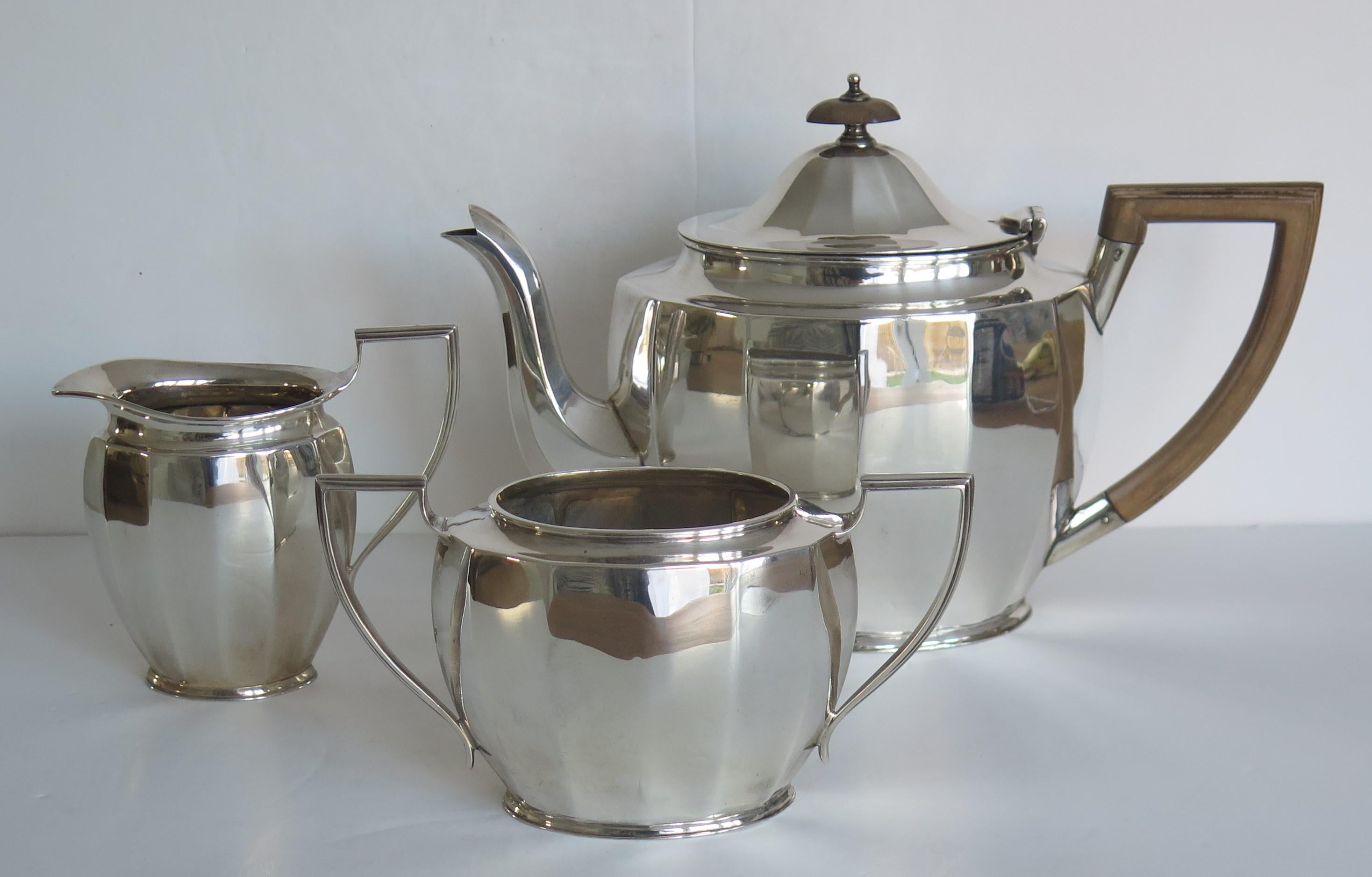 art deco tea kettle