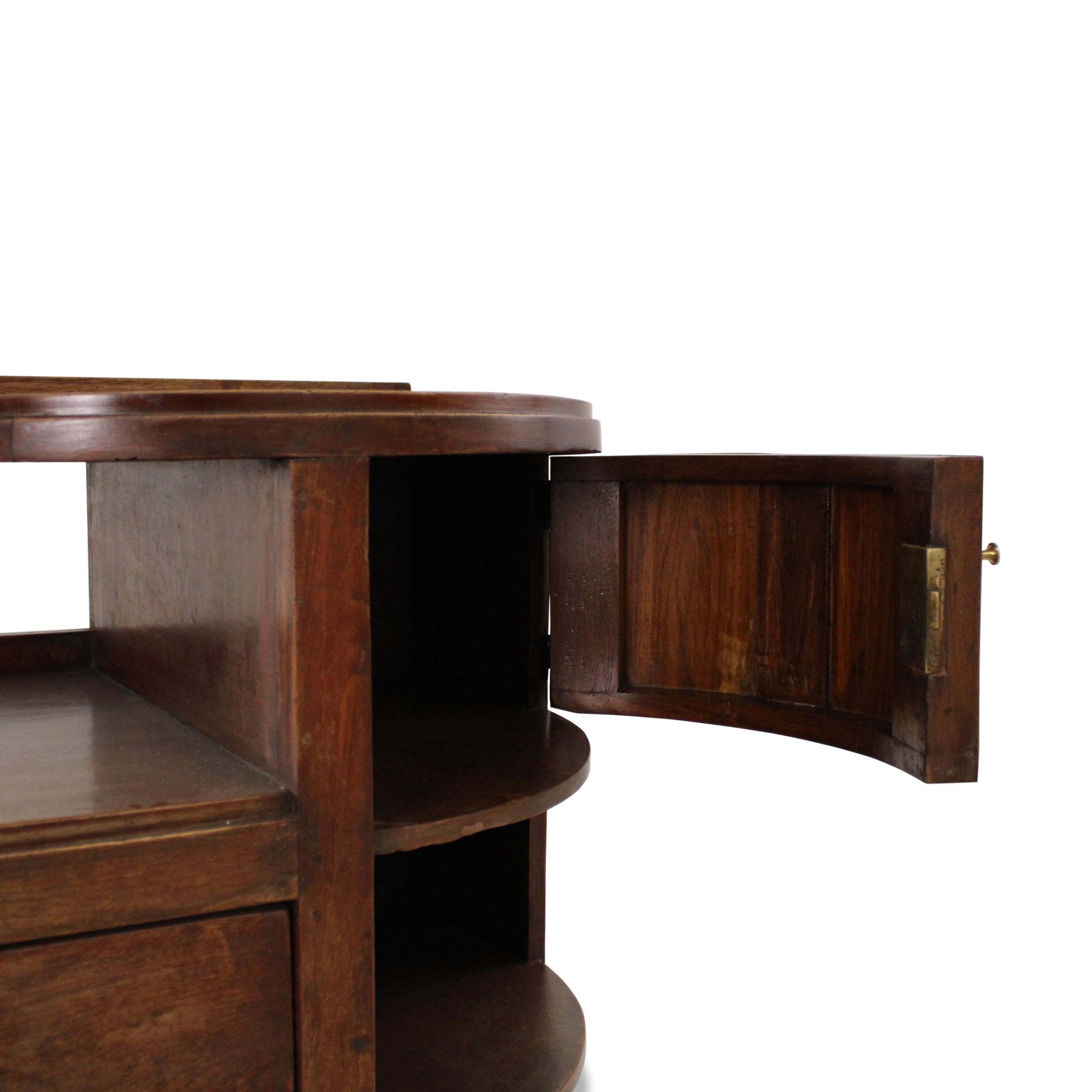 Art Deco Frisiertisch aus Teakholz im Angebot 3
