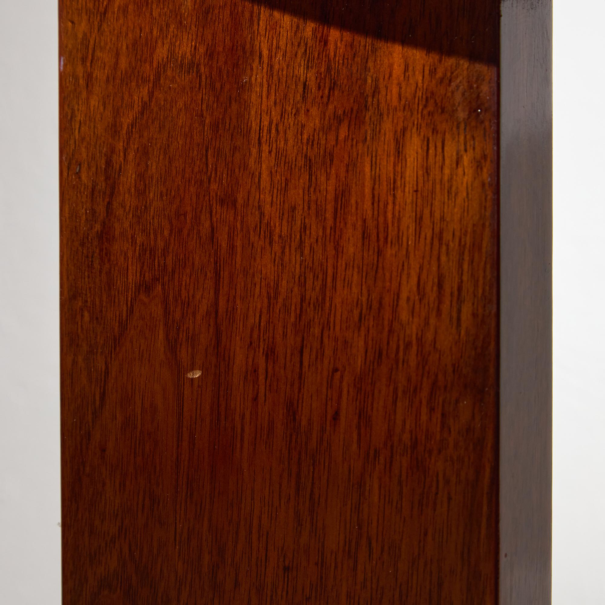 Art Deco Teak Round Table with Pull-Out Ashtray Tabs For Sale 15