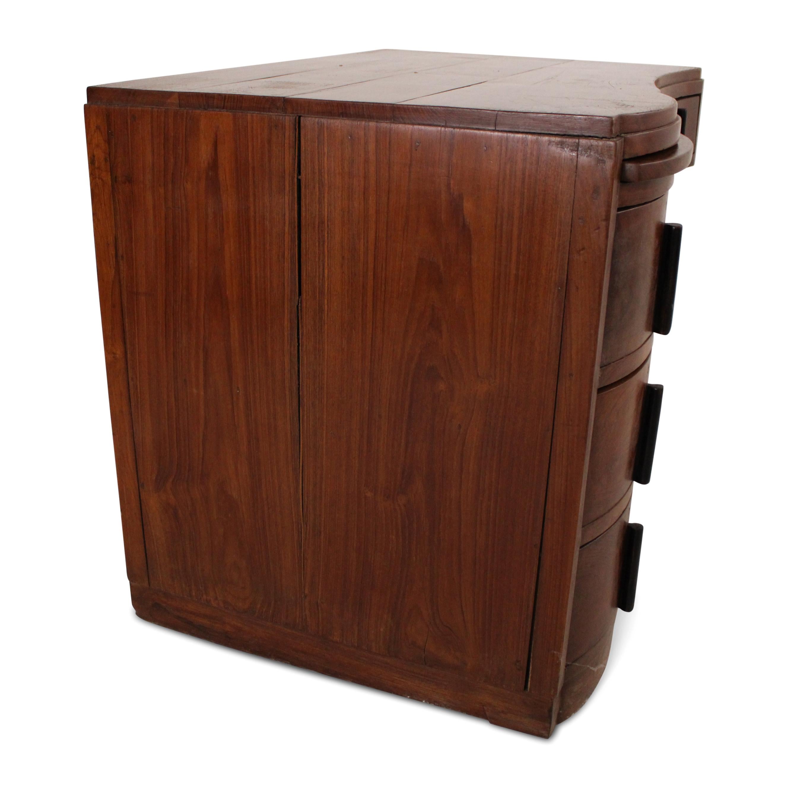 Scrivania in teak Art Deco in vendita 4