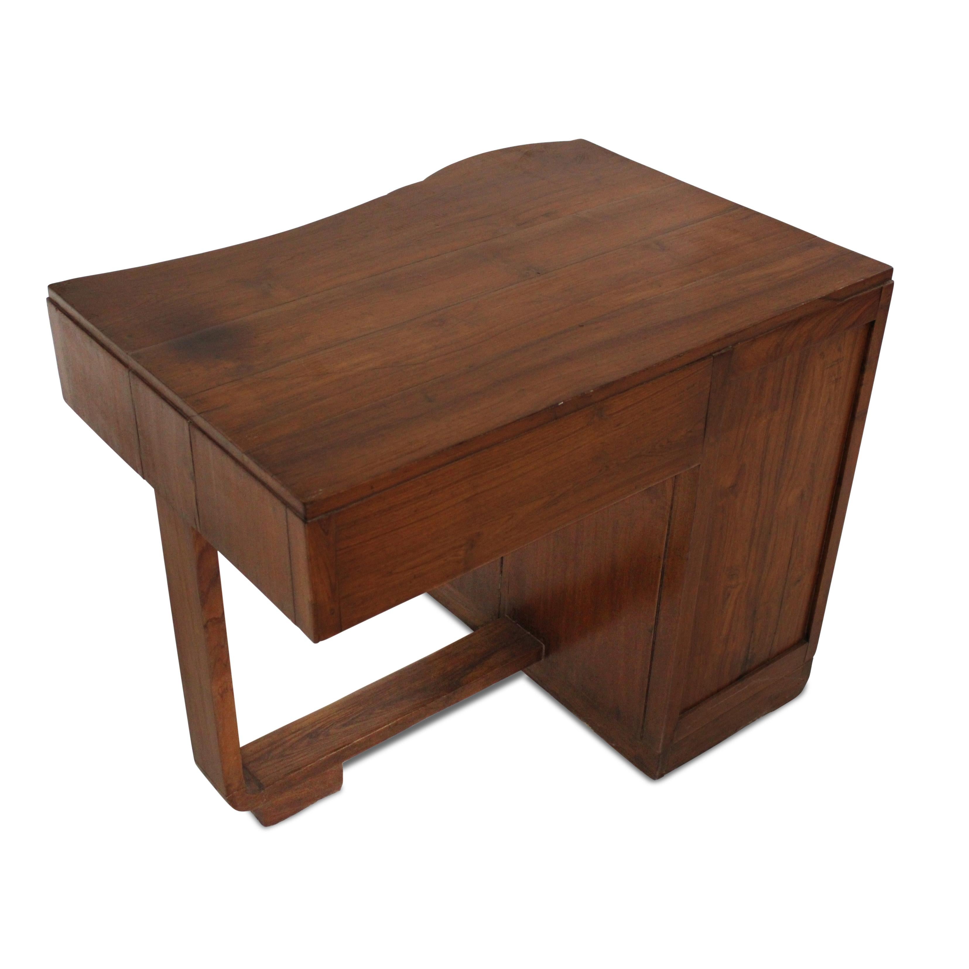 Scrivania in teak Art Deco in vendita 6