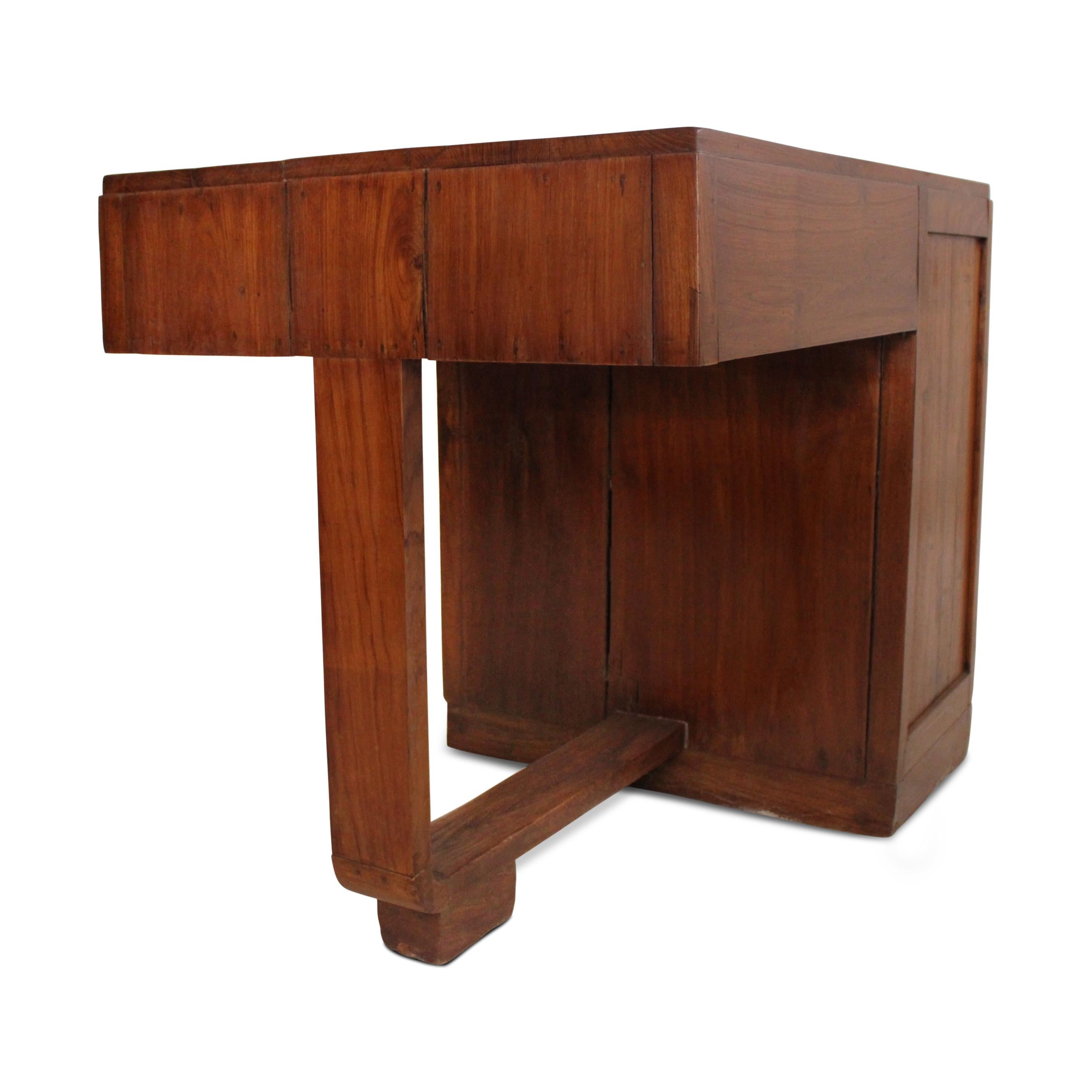 Scrivania in teak Art Deco in vendita 9