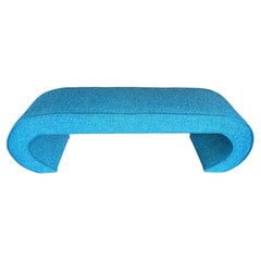 Art Deco Teal Wasserfall Bank