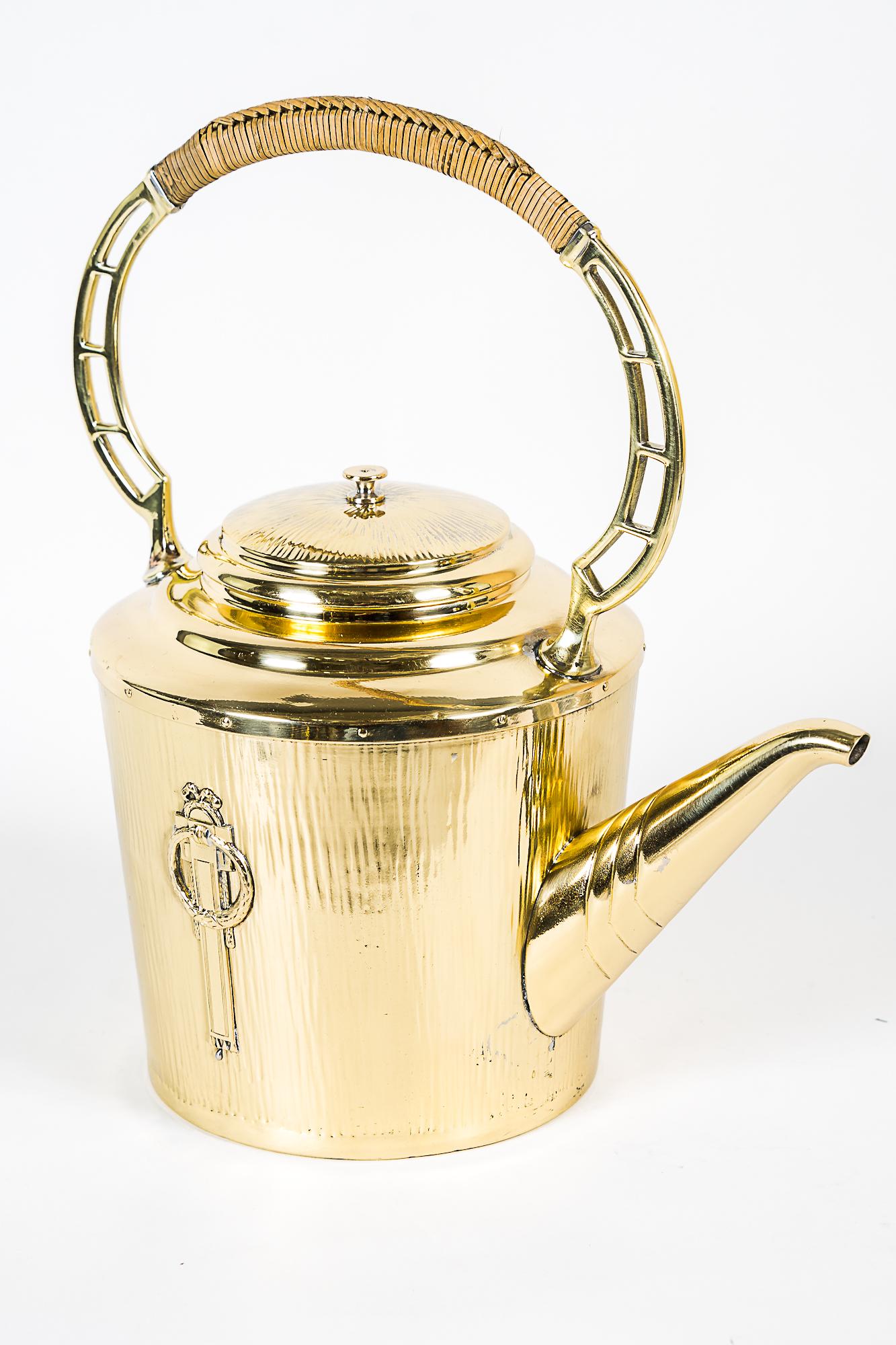Austrian Art Deco Tee Can by Argentor, Vienna, Around 1920s