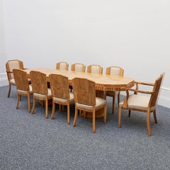 Art Deco Ten Seat Dining Suite by Hille English, Circa 1935