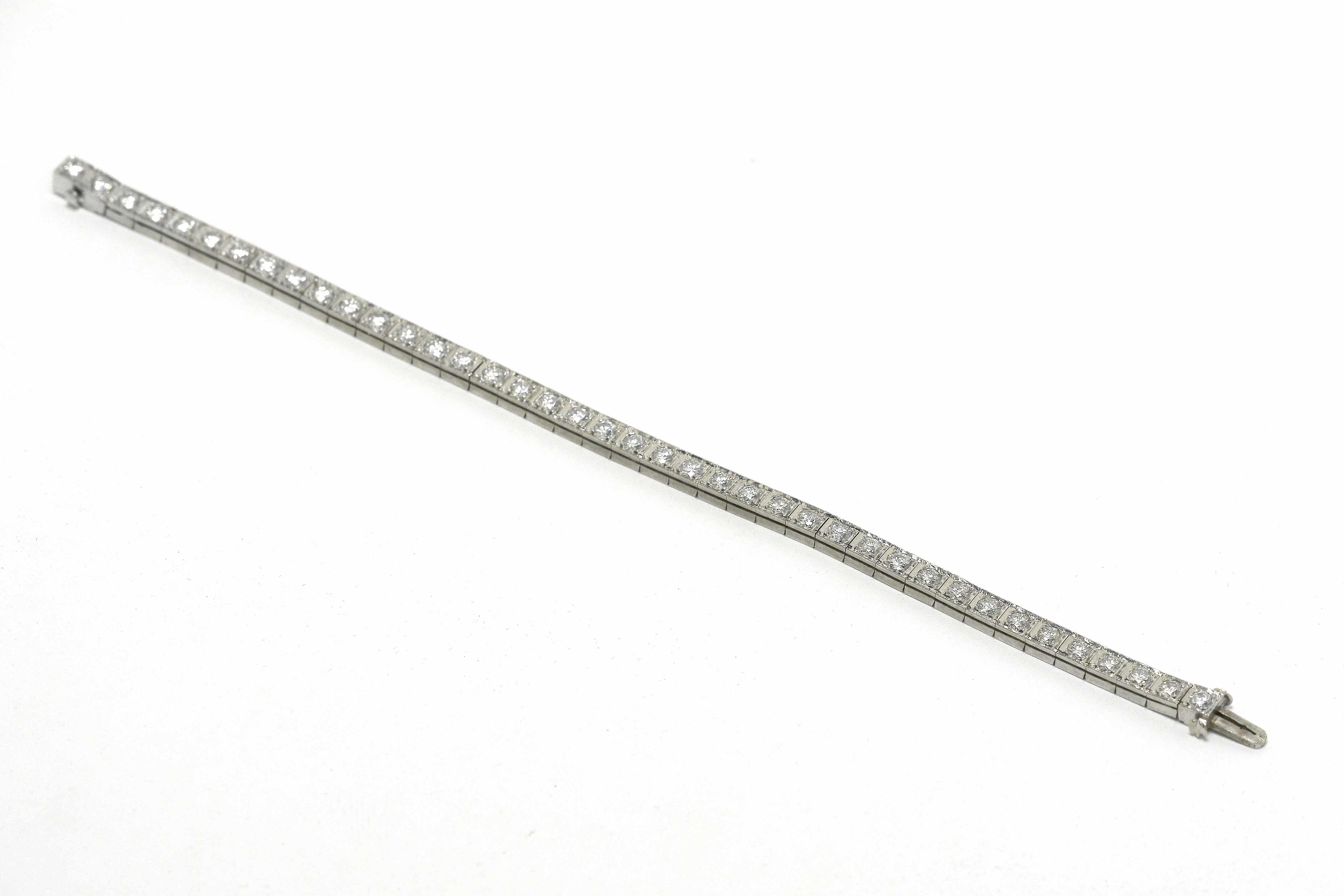 vintage diamond tennis bracelet