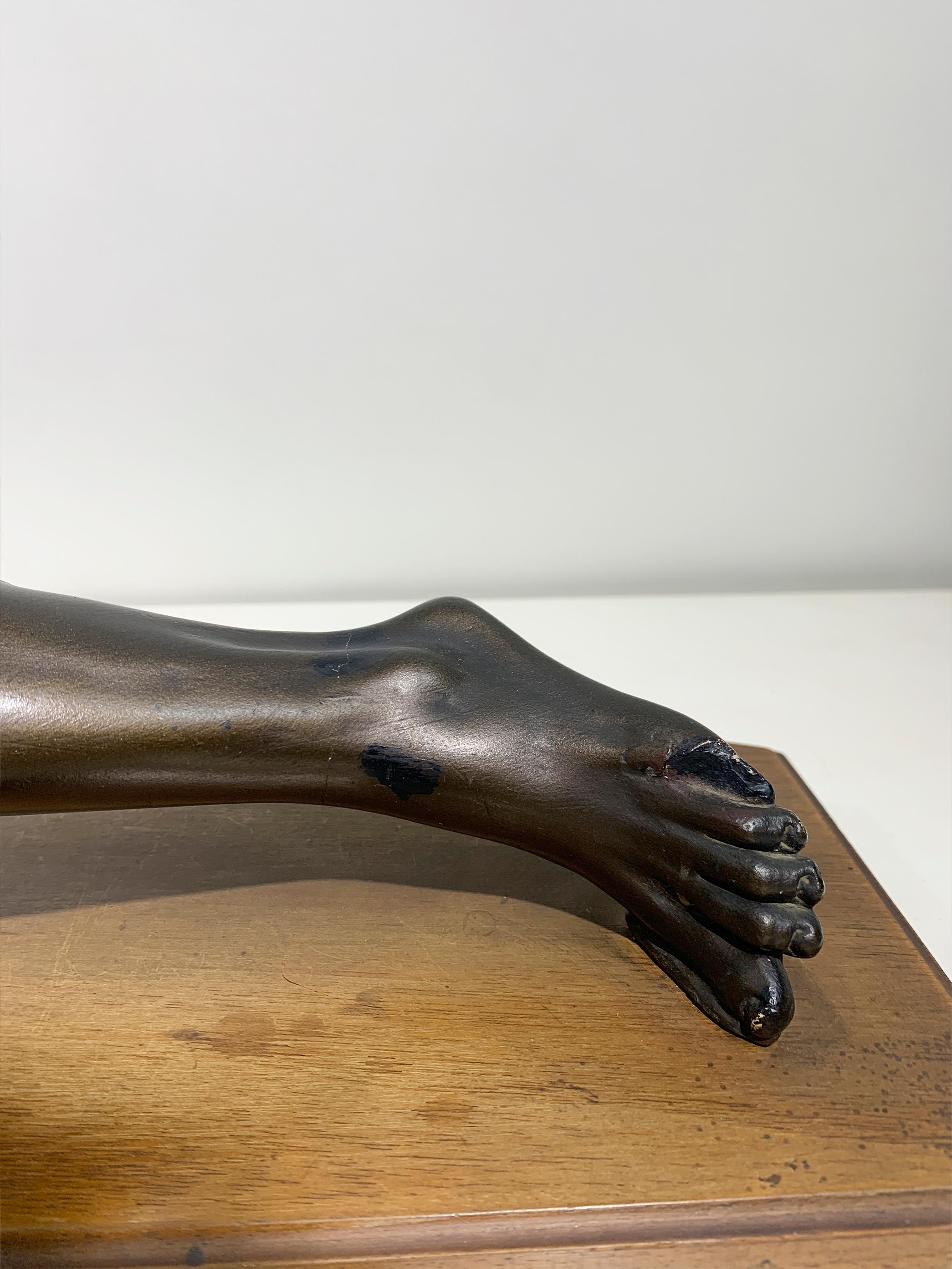 Art Deco Terracotta Patinated Sculpture Engraved and numbered 1037 For Sale 6