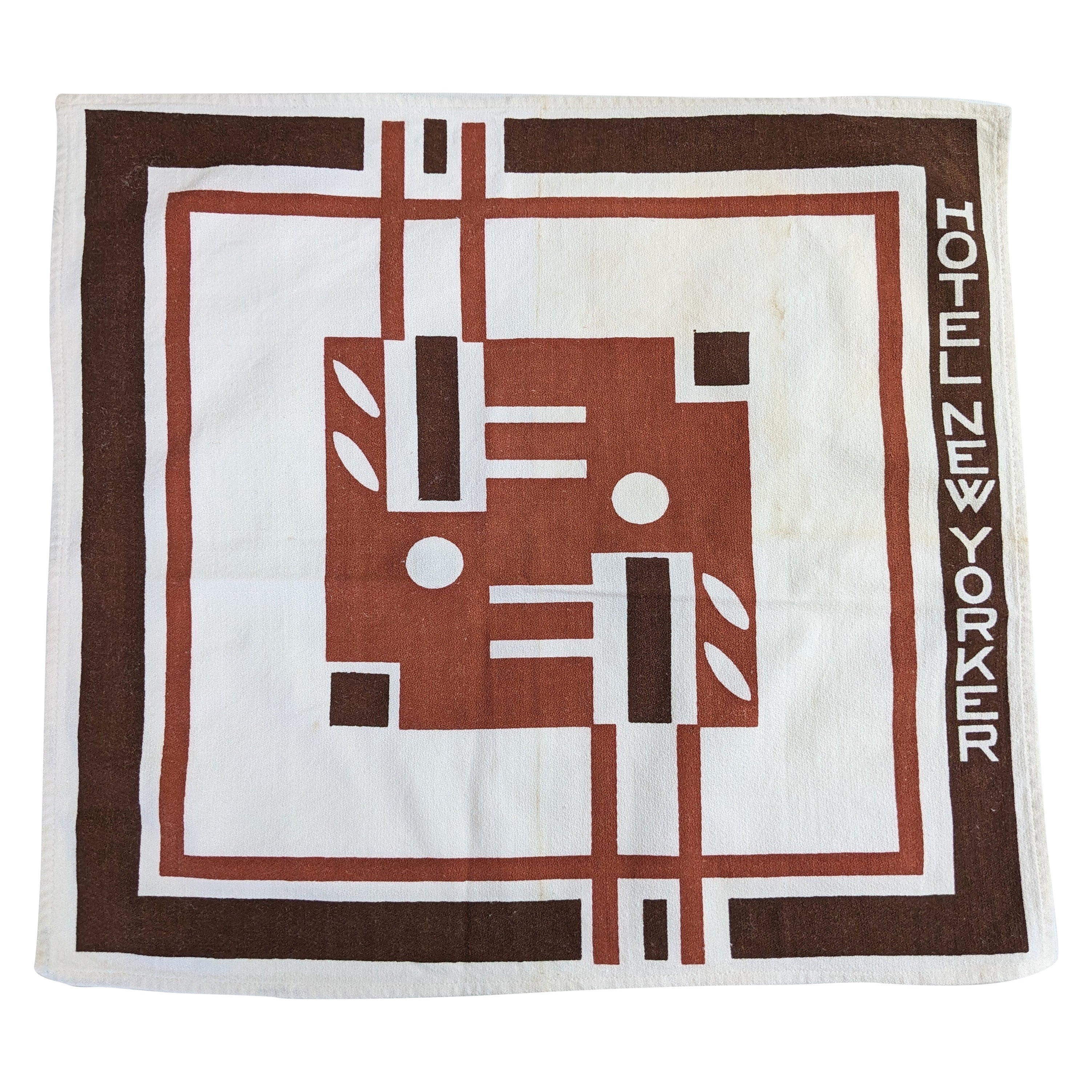 Textil Art Déco, Hotel The New Yorker en venta