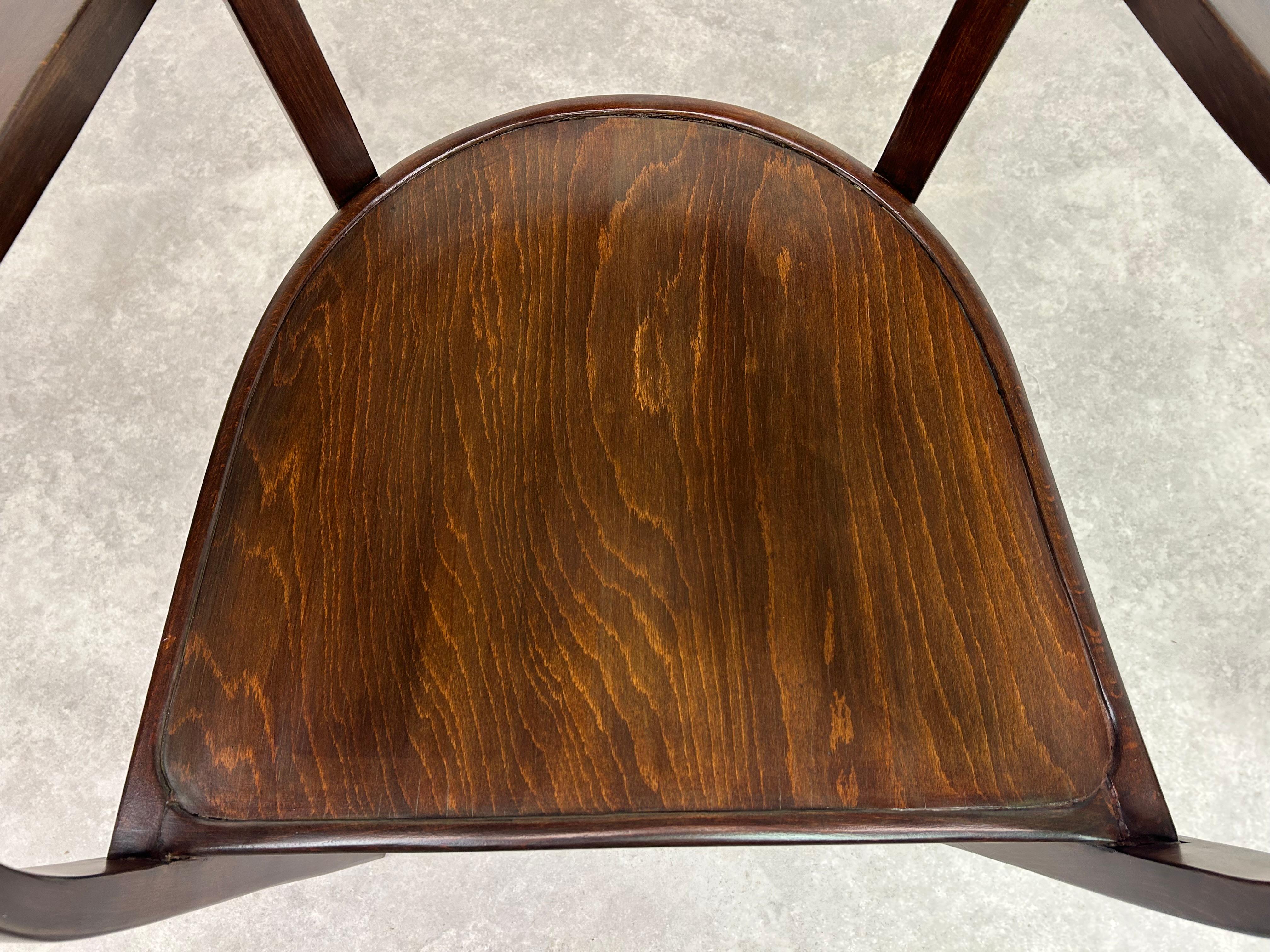 Sillones Art déco Thonet nº 428 en Bueno estado para la venta en Banská Štiavnica, SK