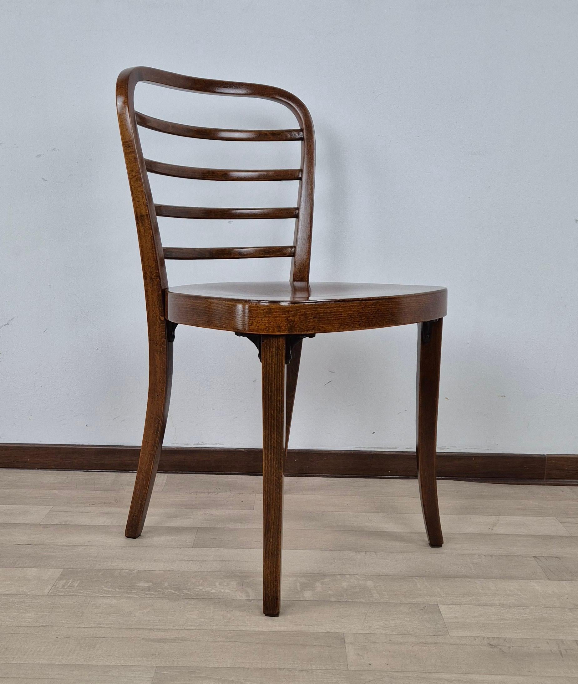 Thonet Art Déco Stühle im Angebot 4