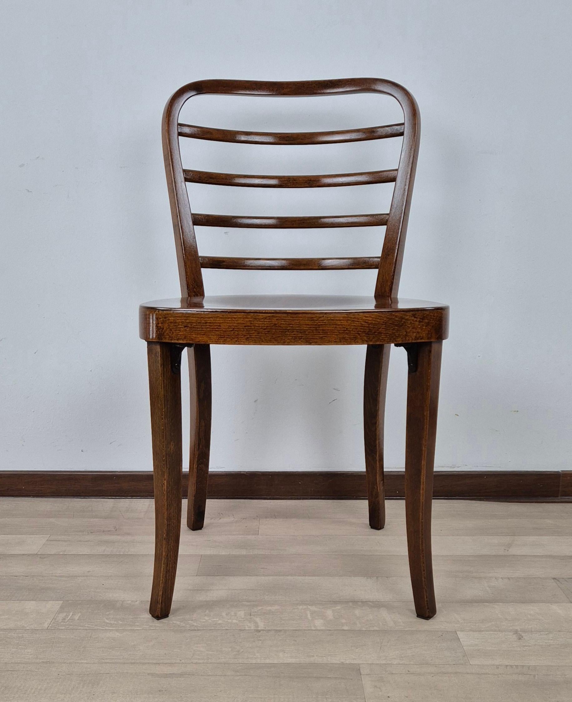 Thonet Art Déco Stühle im Angebot 5
