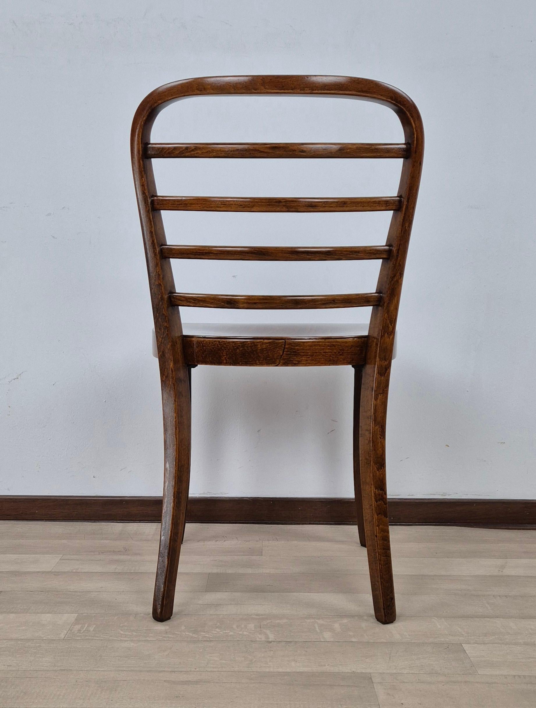 Thonet Art Déco Stühle im Angebot 9