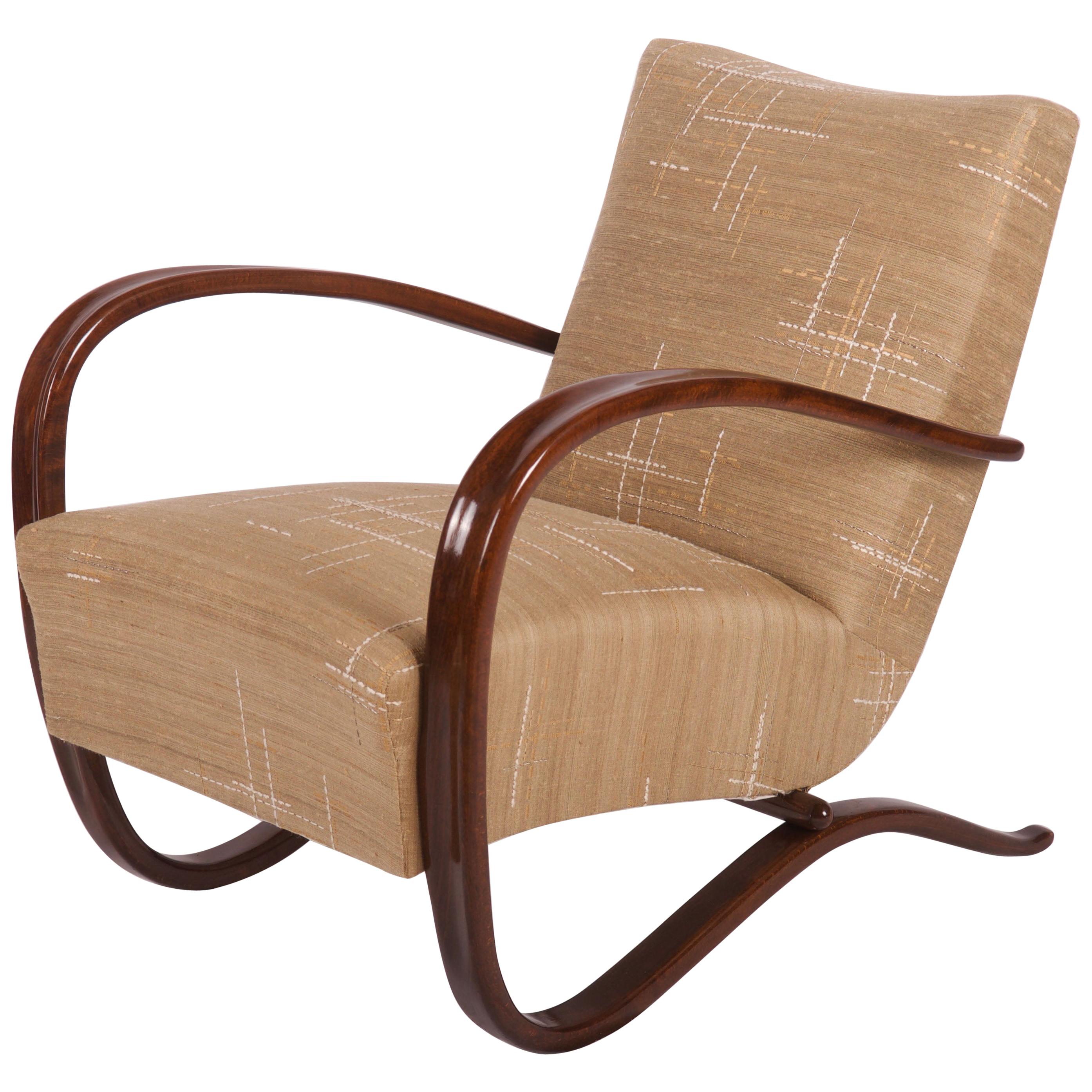 Art Deco Thonet H269 Armchair by Jindrich Halabala