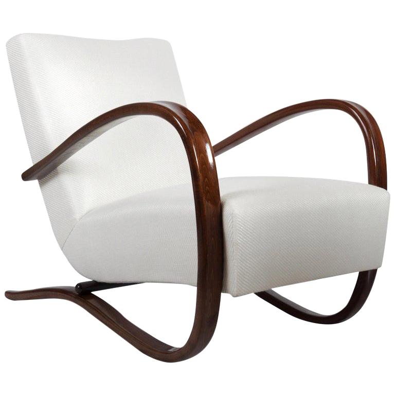 Fauteuil Art Déco Thonet H269 de Jindich Halabala