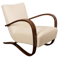 Fauteuil Art Déco Thonet H269 de Jindrich Halabala