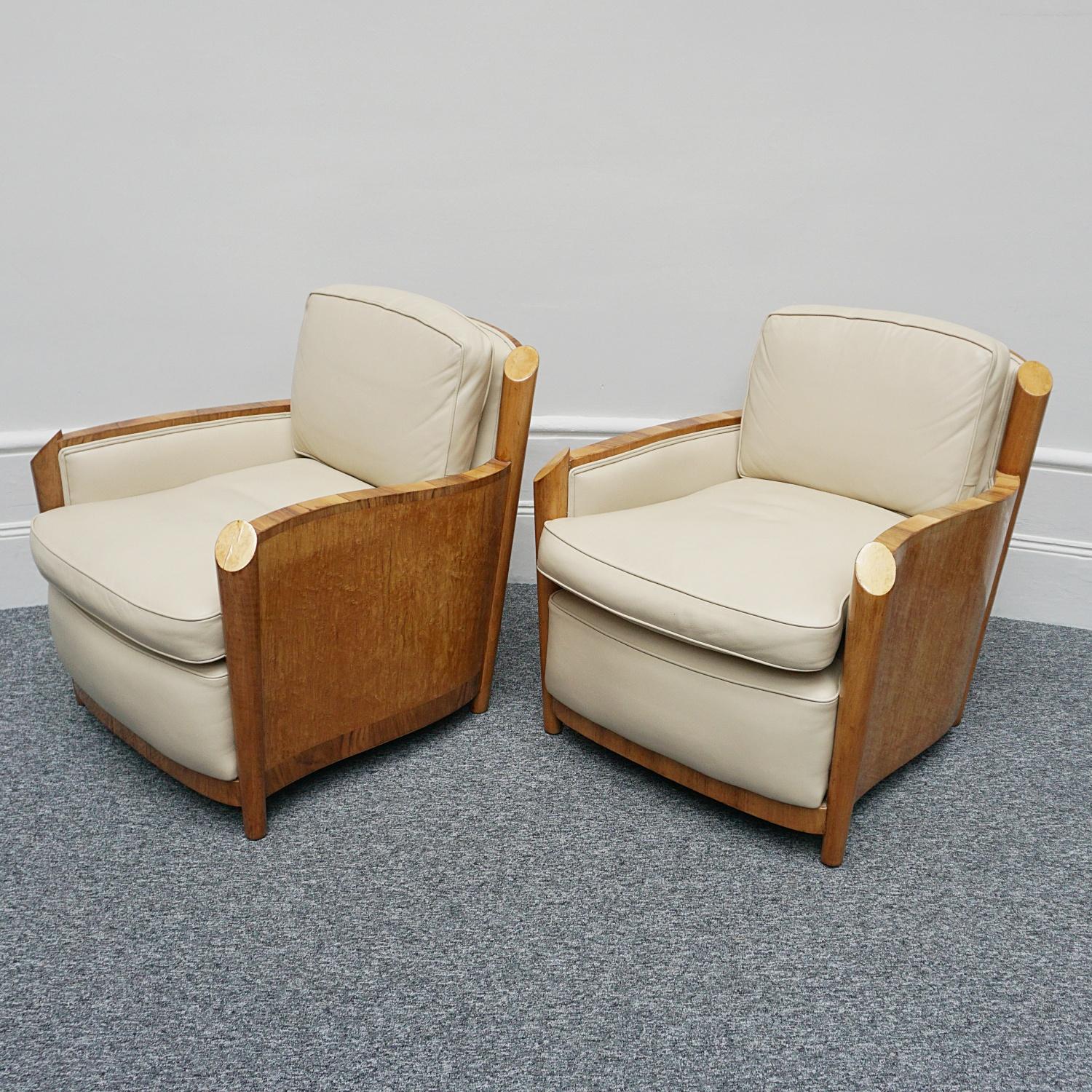 Art Deco Three Piece Lounge Suite by Maurice Adams 13