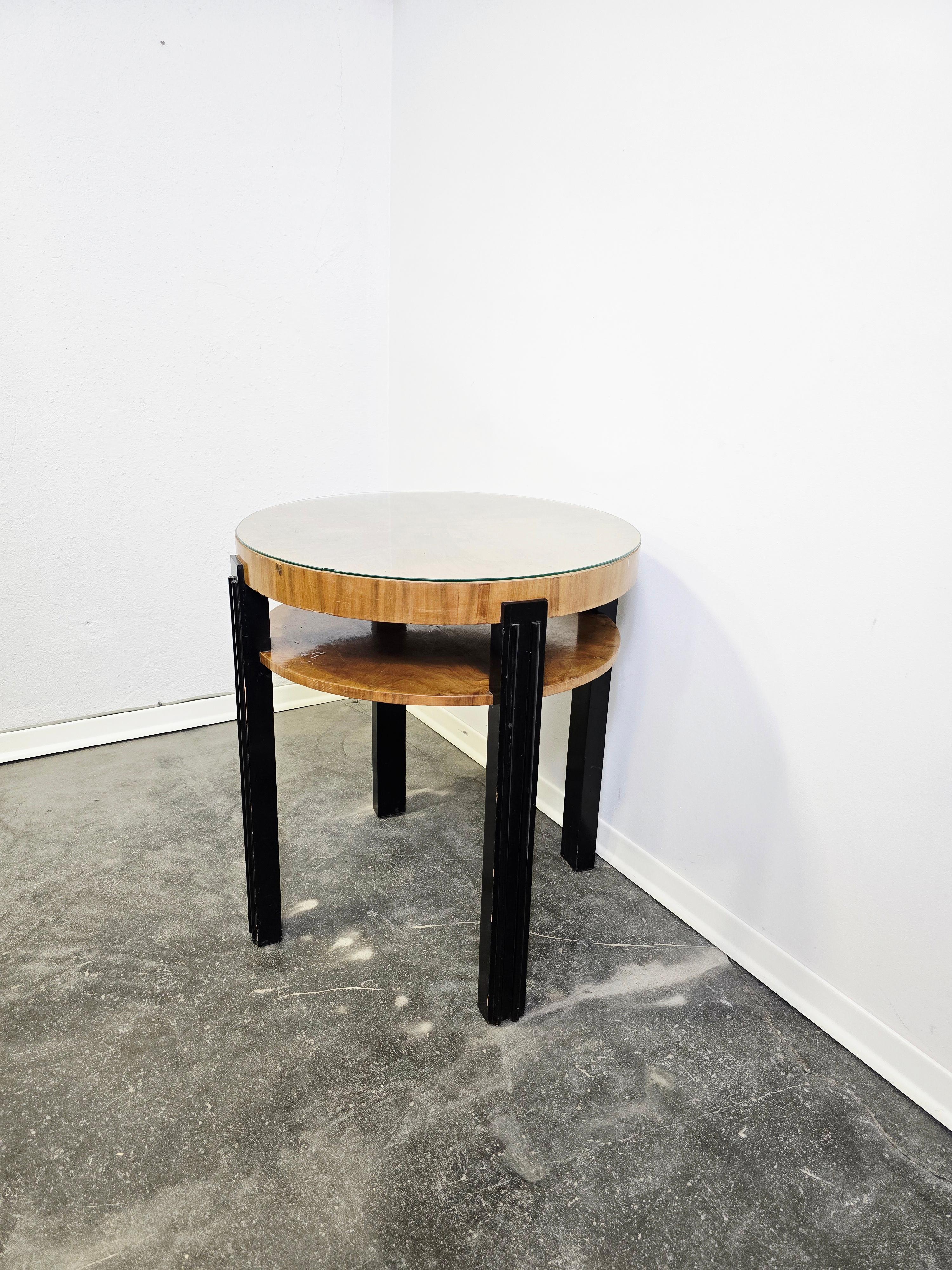 Art Déco Tavolo a gradoni Art Deco anni '40 in vendita