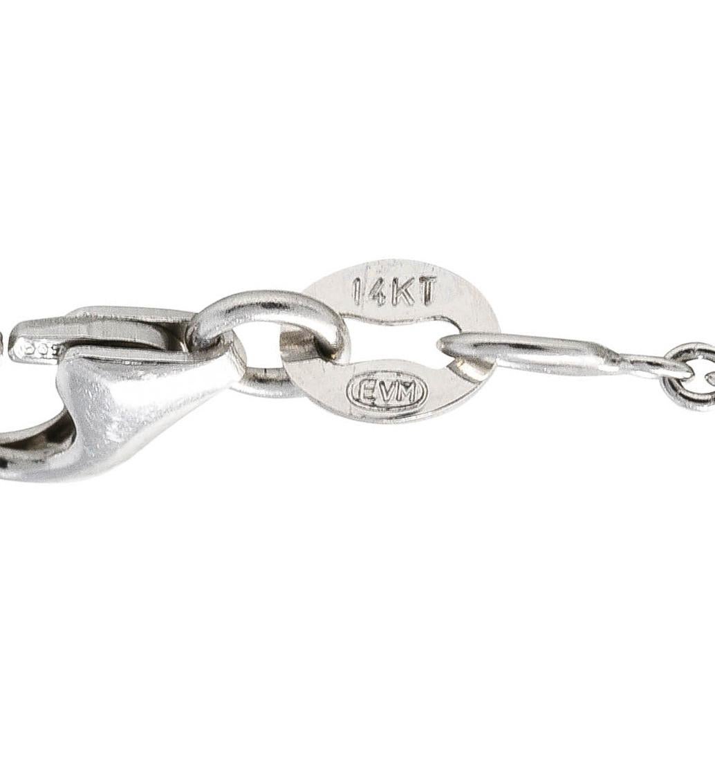 Women's Art Deco Tiffany & Co. Diamond Ruby Platinum Enhancer Clip Pendant Necklace