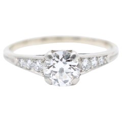 Art Deco Tiffany & Co Platinum Diamond Ring