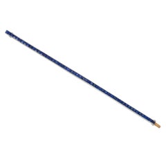 Bracciale Art Line Tiffany & Co. in zaffiro e platino in stile Deco