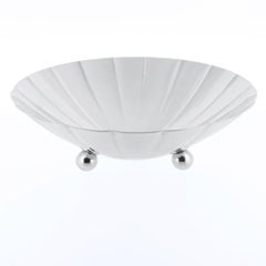 Art Deco Tiffany & Co. Sterling Silver Footed Bowl Model No. 22673