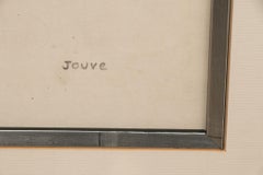 Art Deco Tiger Lithograph by Paul Jouve, circa 1927