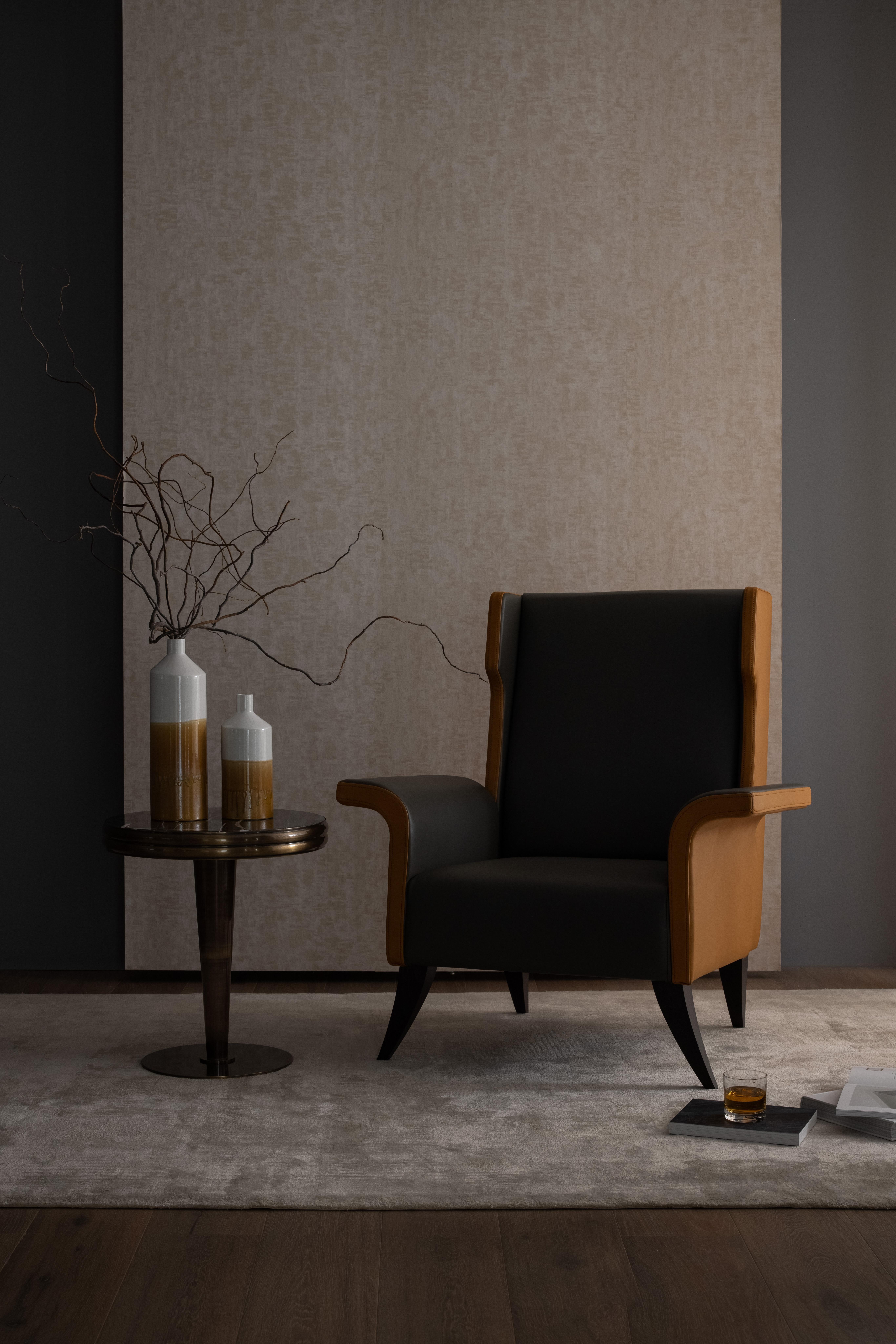 Sillón Art Decó de azulejos al estilo de los años 30 Hecho a mano en Portugal por Greenapple en venta 8