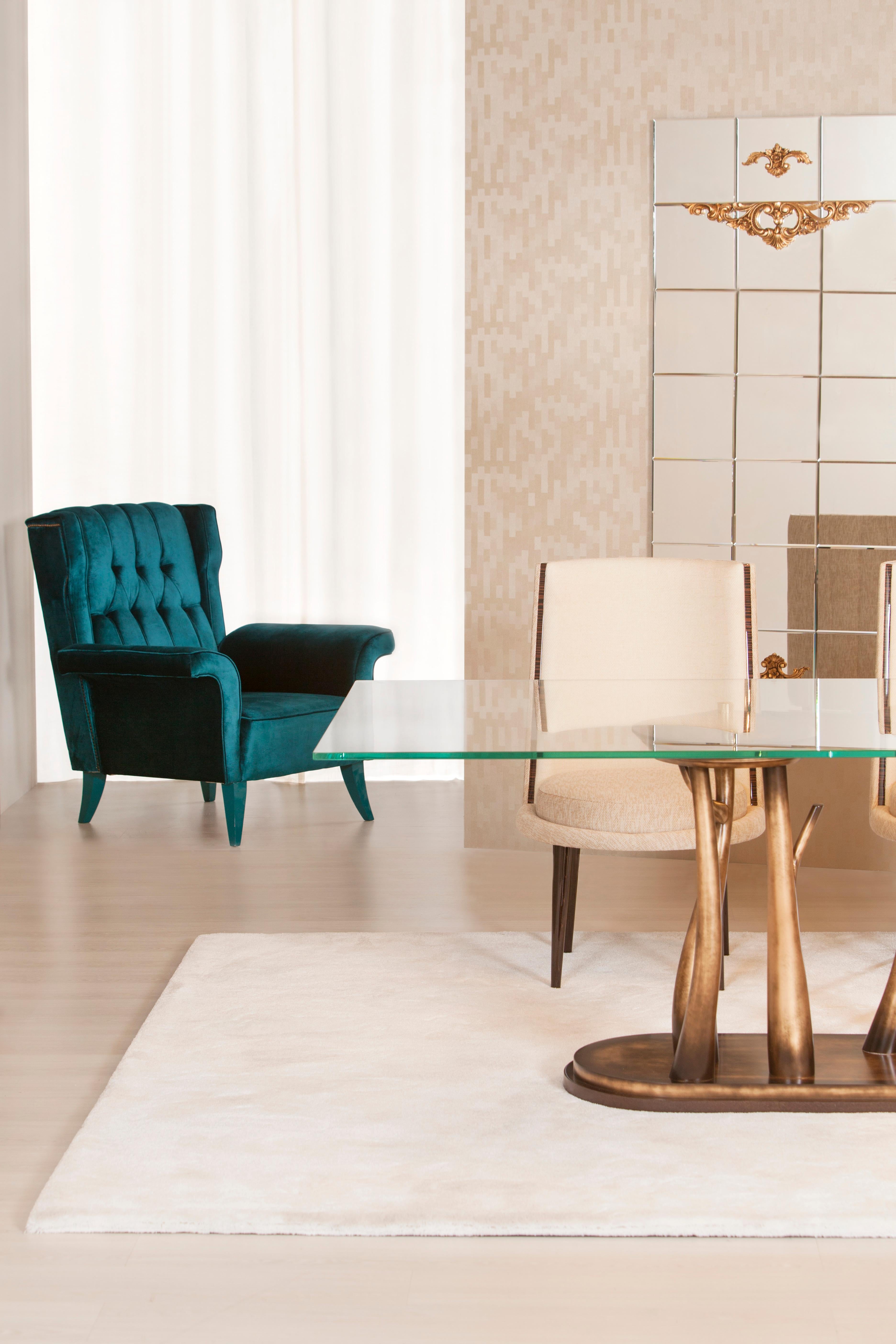 Art Deco Tile Set/2 Armchairs in the Style of 1930's, Handmade by Greenapple en vente 3