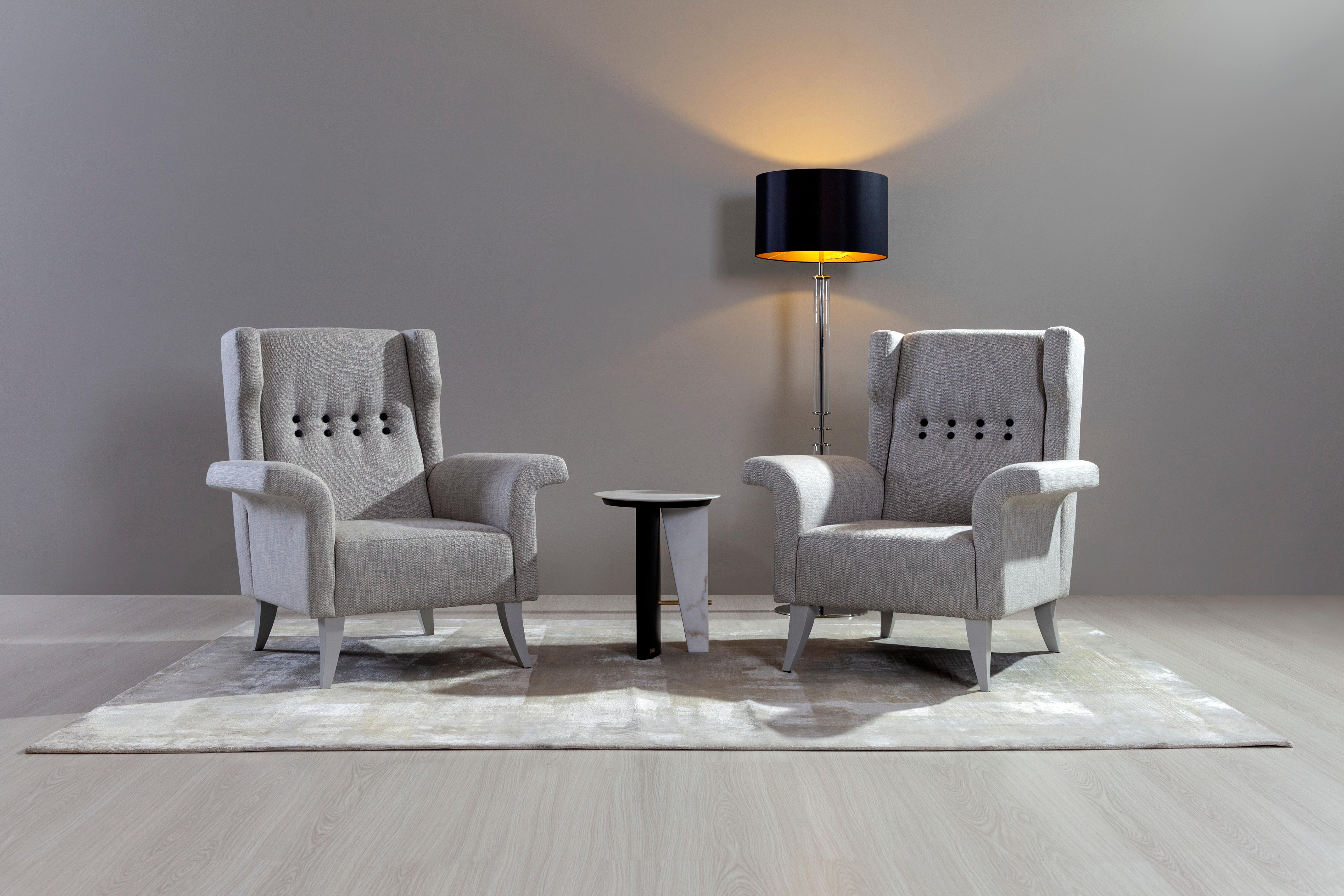 Art Deco Tile Set/2 Armchairs, Modern Collection, Handcrafted in Portugal - Europe by Greenapple.

Construit avec les meilleurs matériaux et un savoir-faire artisanal, ce fauteuil en bois classique moderne haut de gamme est une référence du segment.