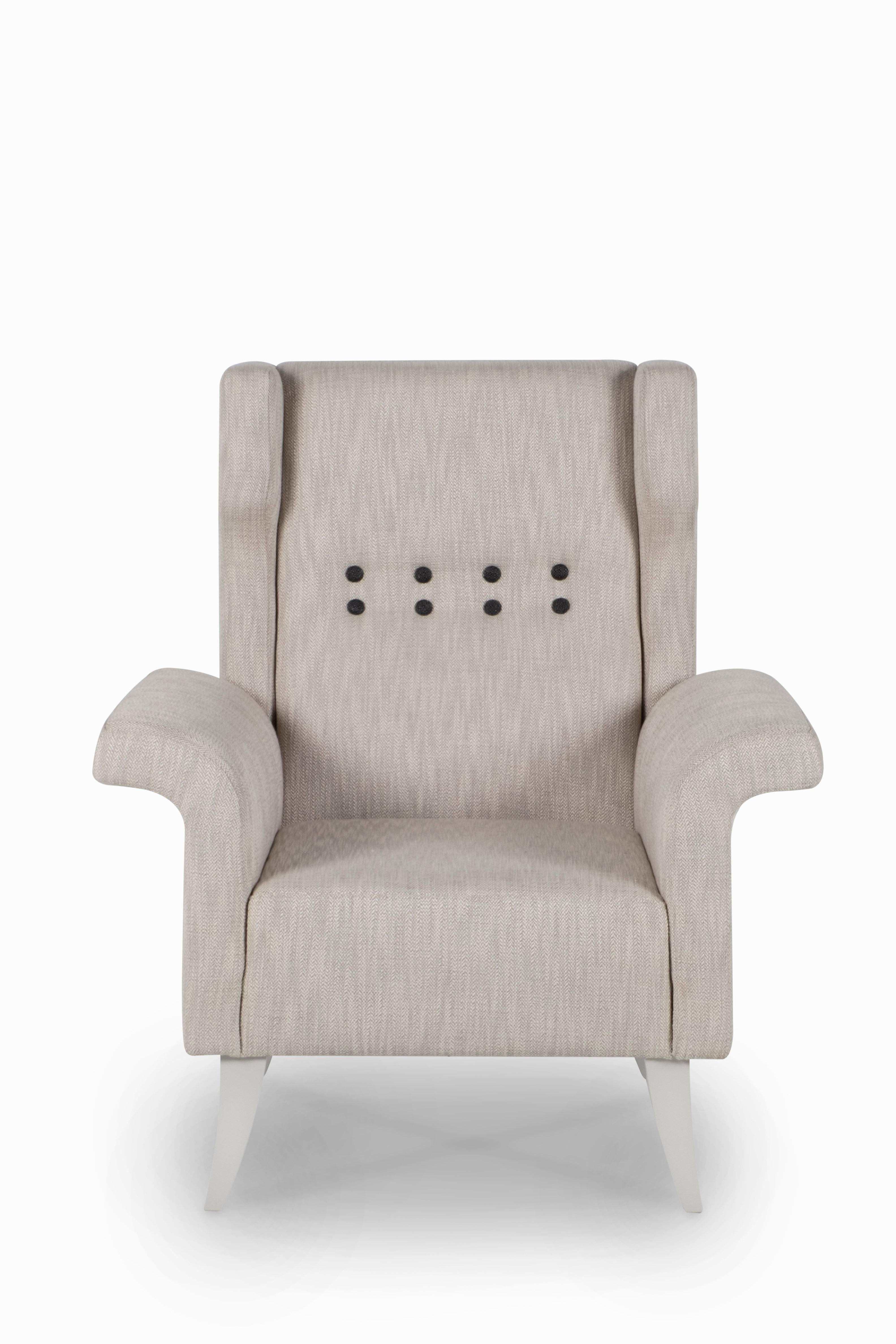 Fait main Art Deco Tile Set/2 Armchairs in the Style of 1930's, Handmade by Greenapple en vente