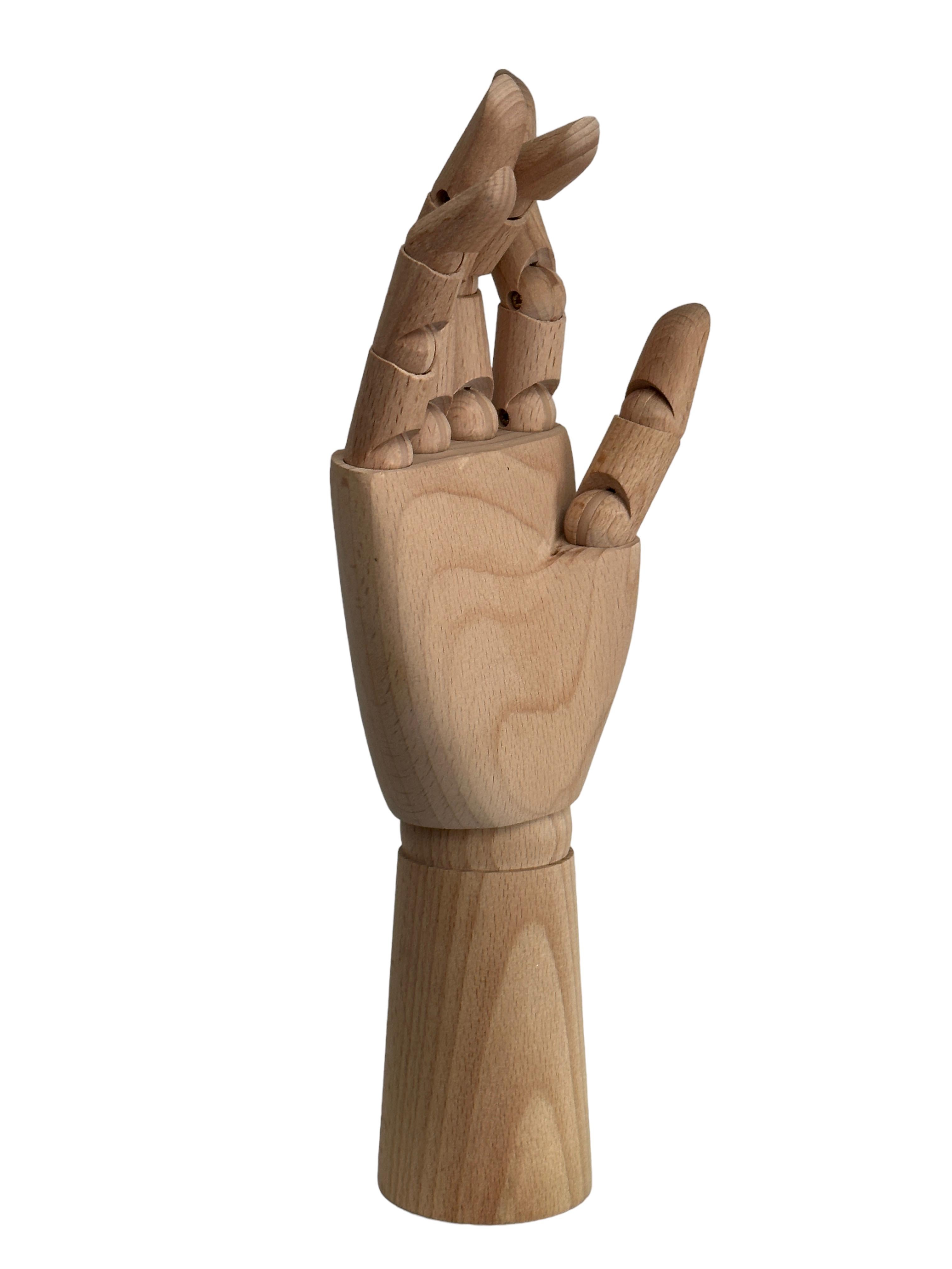 Traditionelles Holz-Mannequin-Modell im Art déco-Stil, handgefertigt  im Zustand „Gut“ im Angebot in Nuernberg, DE