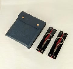 Porte-monnaie Art Déco vert feuille & Crosby, Royaume-Uni