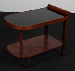 Art Deco tray table in mahogany, 1930's Denmark