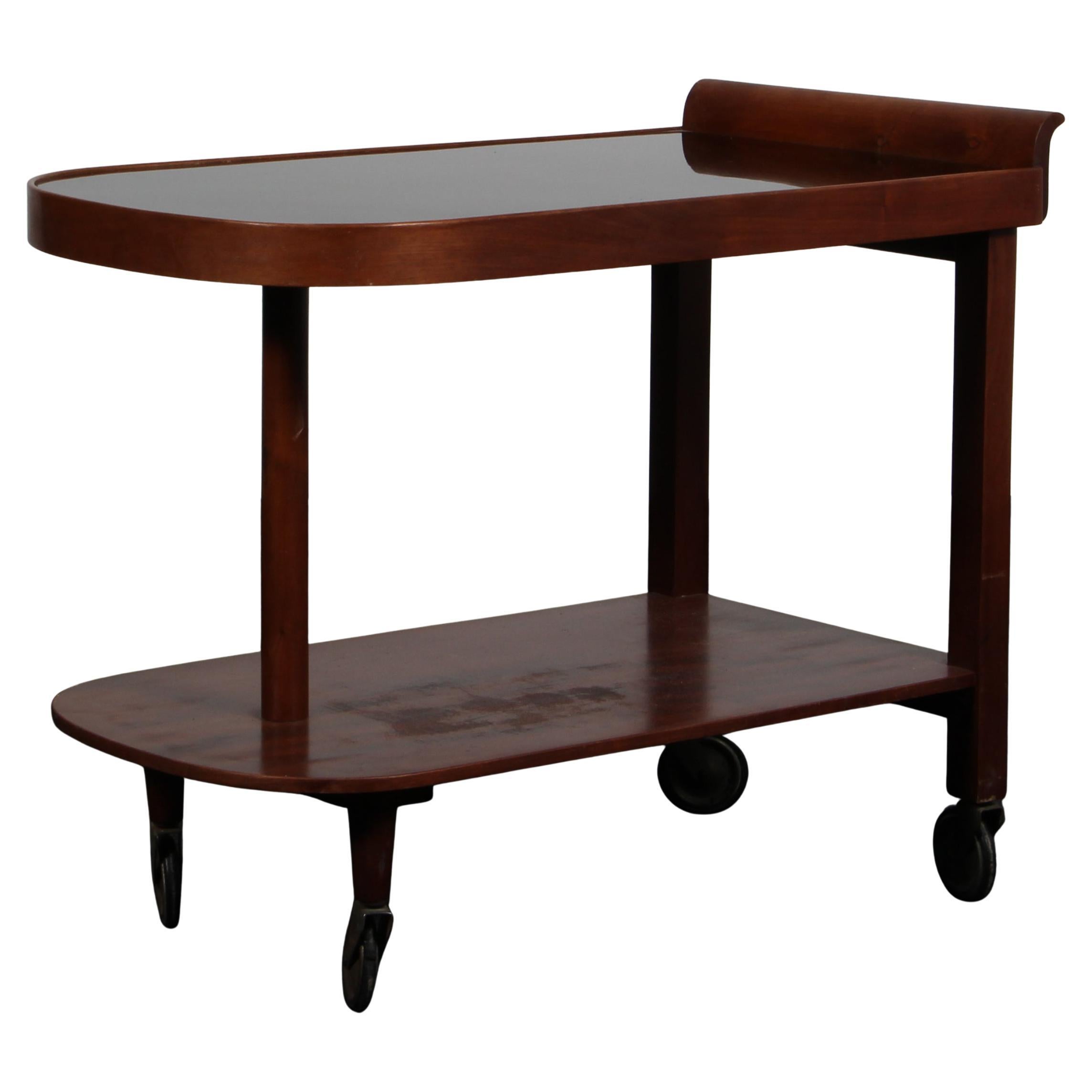 Art Deco tray table in mahogany, 1930
s Denmark For Sale
