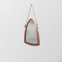 Art Deco Triangle Wall Mirror