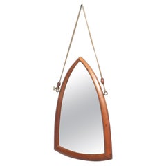 Art Deco Triangle Wall Mirror