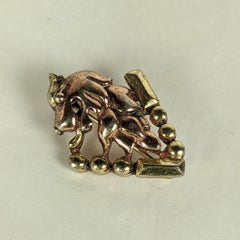 Art Deco Trifari "Victory" Brooch