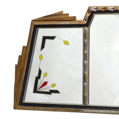 Art Deco Triptychon-Spiegel