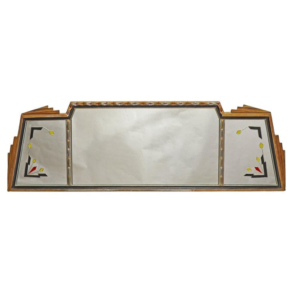 Art Deco Triptych Mirror