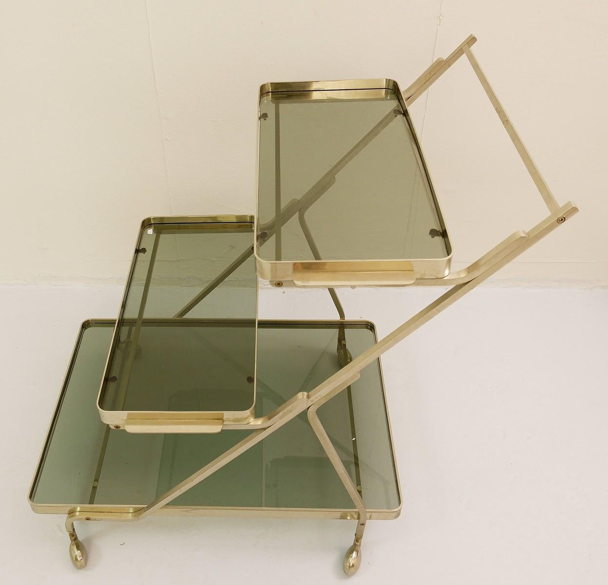 Art Deco Trolley with Removable Tray In Good Condition In Brussels, BE