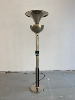 Lampada da tavolo a tromba in stile Art Déco di De Coene Frères, Belgio, anni '30