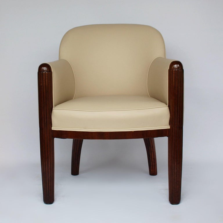 Art Deco Tub Chairs at 1stDibs