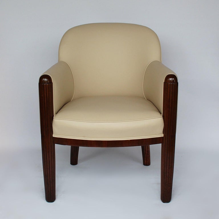 Art Deco Tub Chairs at 1stDibs