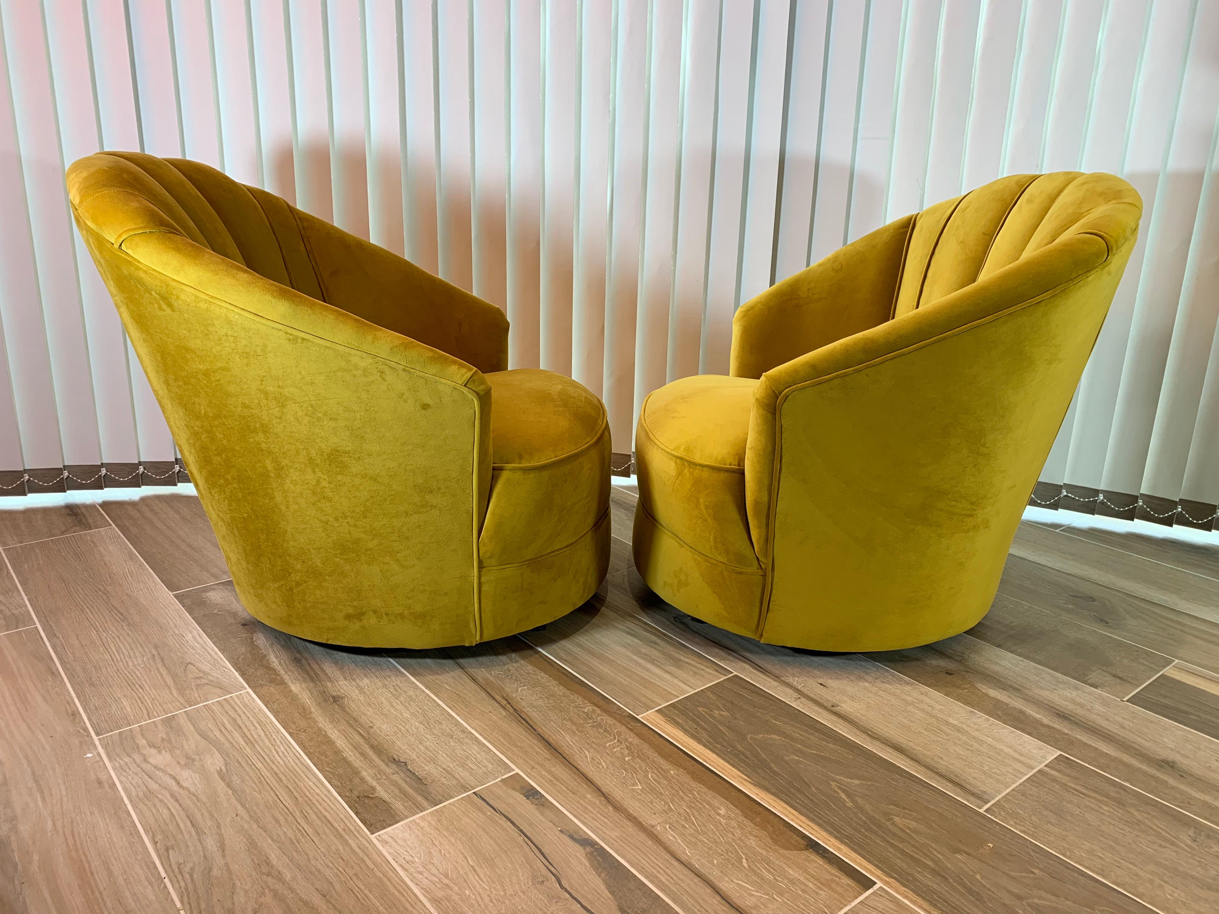 English Art Deco Tub/Cocktail Chairs For Sale