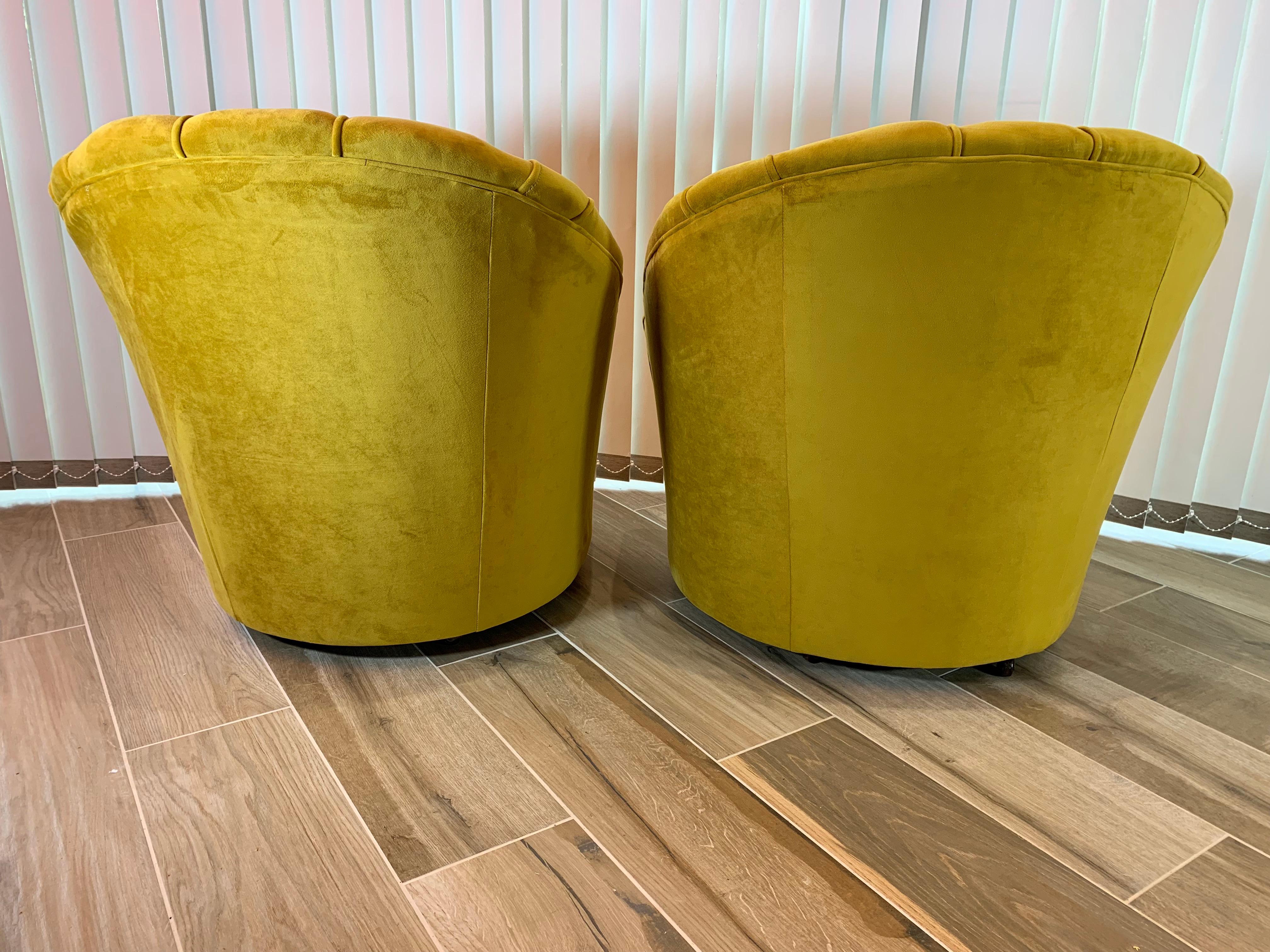 Art Deco Tub/Cocktail Chairs In Good Condition For Sale In Lee on the Solent, Hampshire