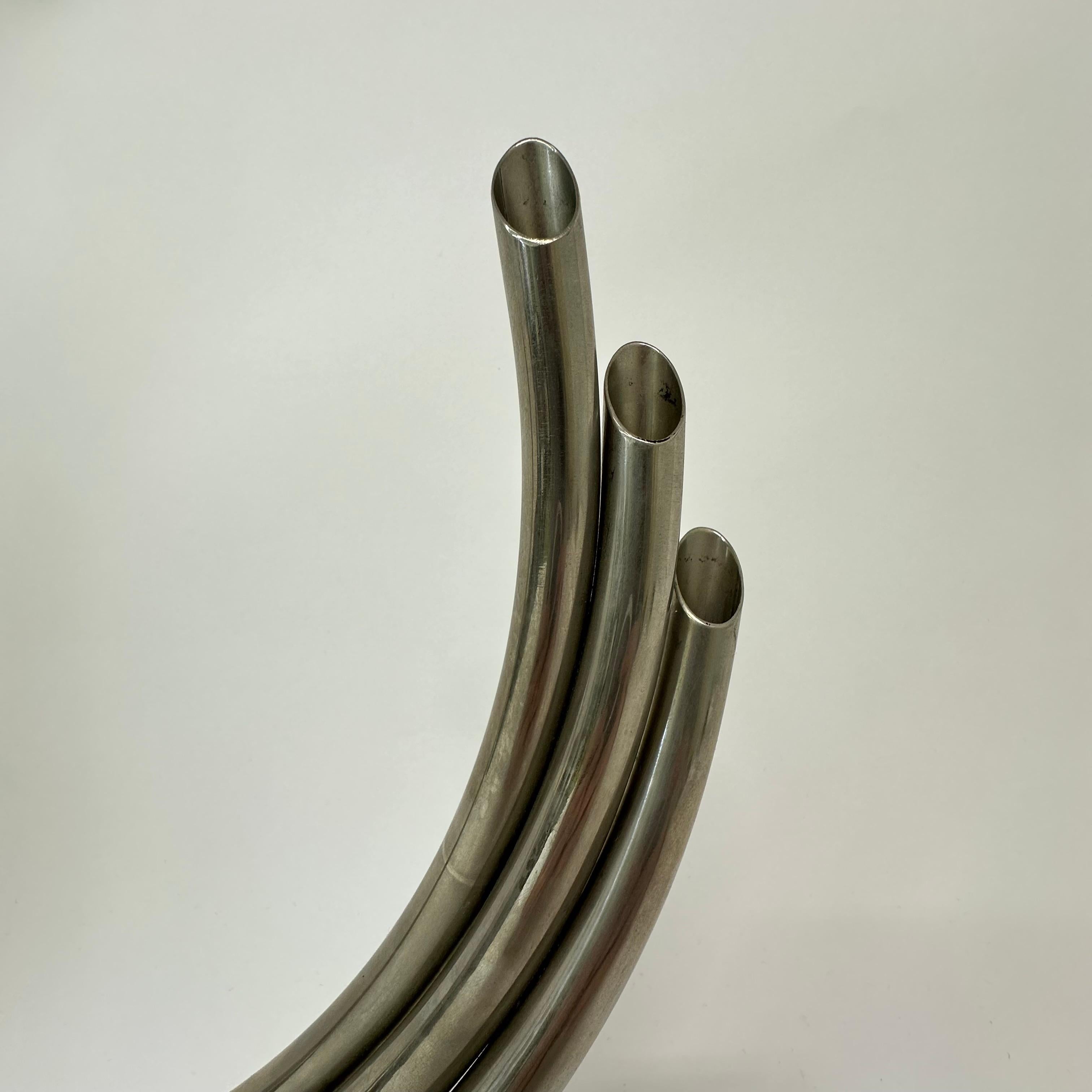 Jarrón tubular art déco , años 30 en venta 5