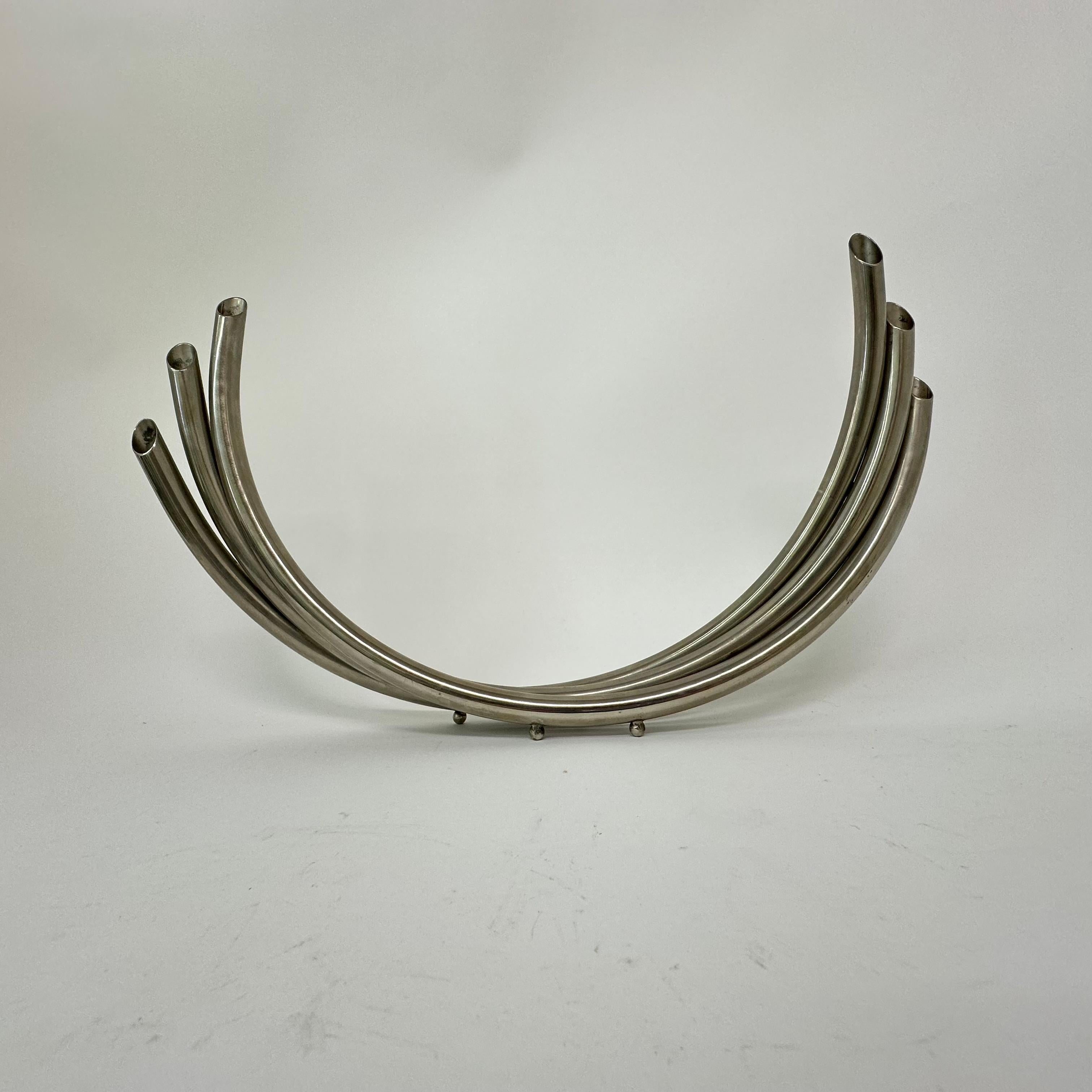 Jarrón tubular art déco , años 30 Art Decó en venta