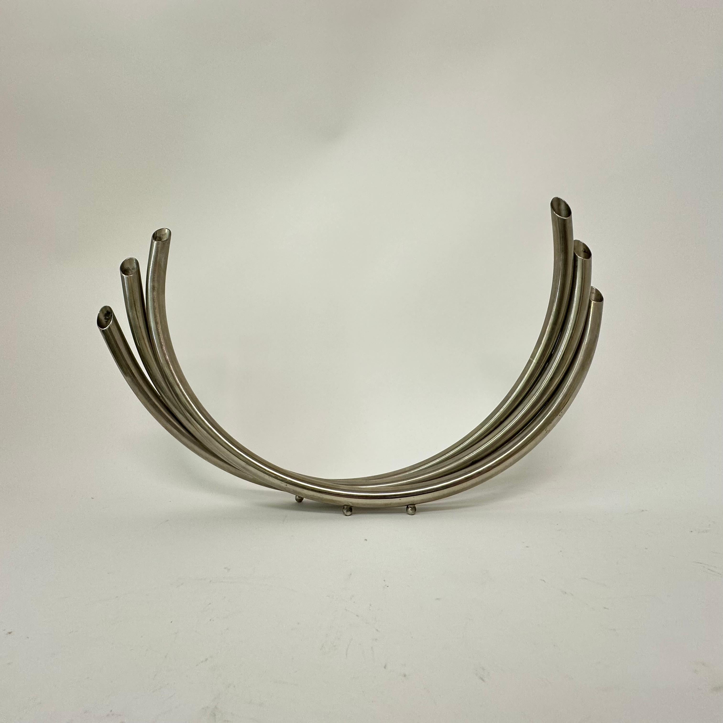 Jarrón tubular art déco , años 30 mediados del siglo XX en venta