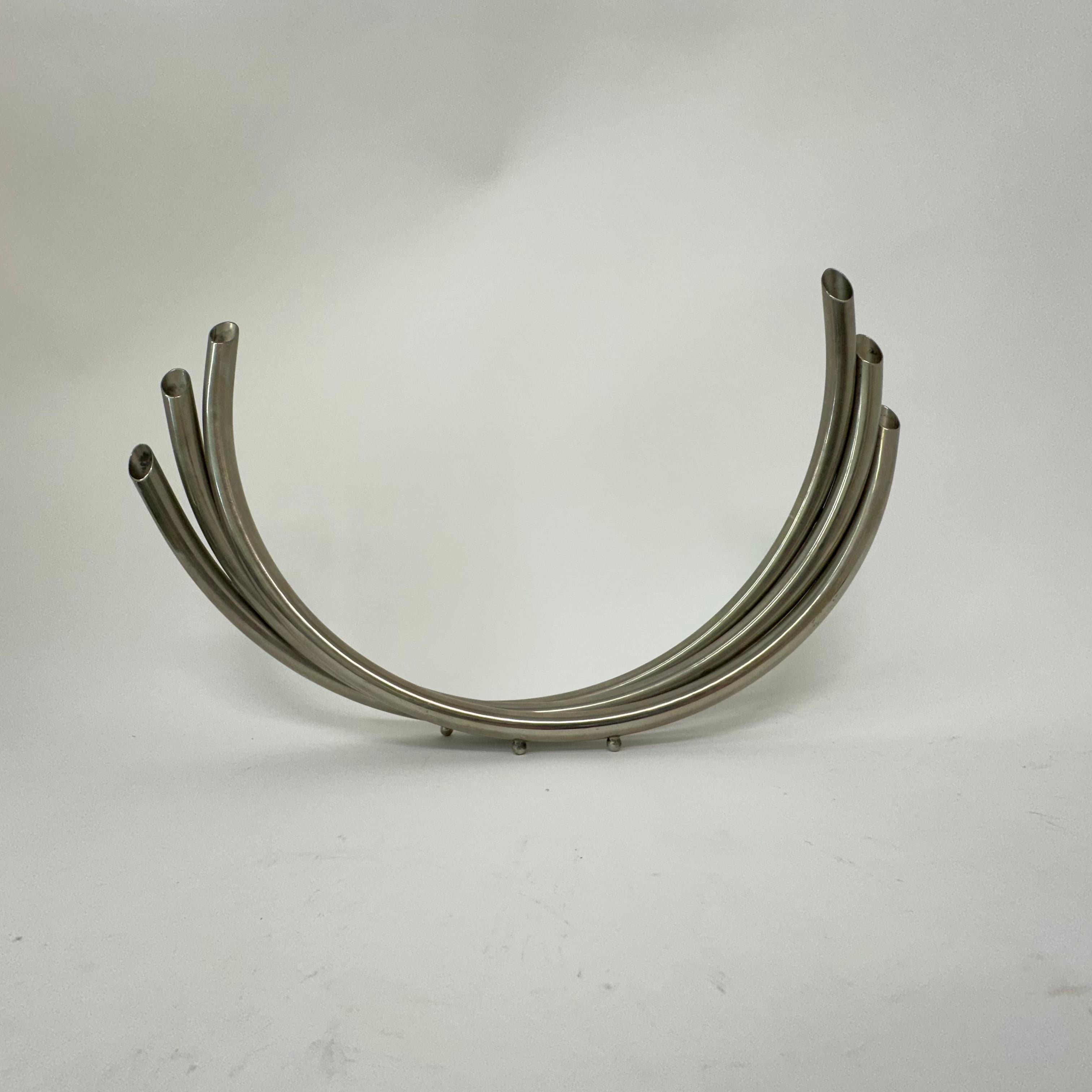 Jarrón tubular art déco , años 30 en venta 2