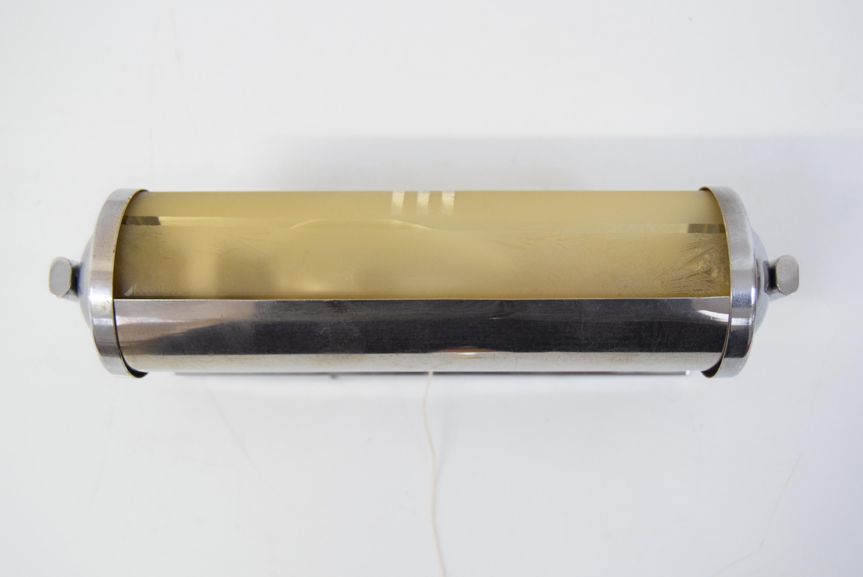 Lámpara Tubular de Pared Art Decó, Años 30 en venta 5